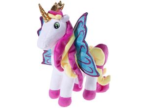 4001750608979 - - Kuscheltier GALUPY UNICORN - EMILY (25cm) in weiß bunt