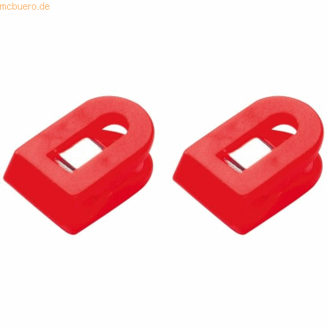 4001782219556 - Briefklemmer Multi Clip Pegy 10x25mm VE=100 Stück hellrot