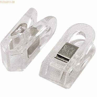 4001782219648 - Briefklemmer Multi Clip Pegy 10x25mm VE=100 Stück kristall 4001782219648 - Briefklemmer Multi Clip Pegy 10x25mm VE=100 Stück kristall