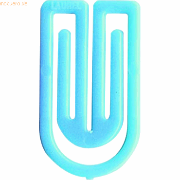 4001782245845 - Büroklammer King Klip 75mm hellblau 4001782245845 - Büroklammer King Klip 75mm hellblau