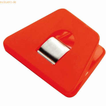 4001782324335 - 20 x Briefklemmer Multi Clip Signal 3 90x70mm VE=1 Stück orange