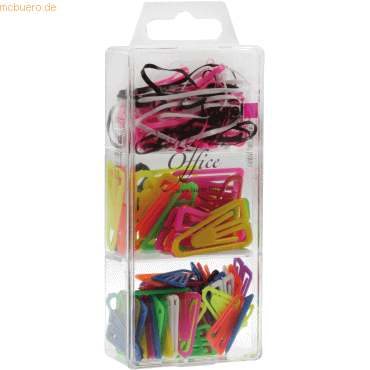 4001782325097 - Trio-Box Gummi-Band Plastikclips Inhalt 125 Teile