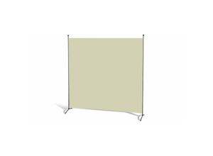 4001827477347 - Stellwand 180 x 180 cm - Beige - Paravent Raumteiler Trennwand Sichtschutz