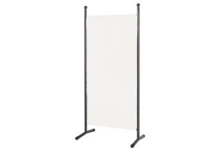 4001827477491 - Stellwand 85 x 180 cm - Weiß - Paravent Raumteiler Trennwand Sichtschutz