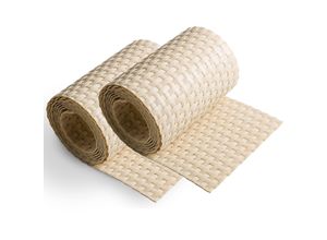 4001827479068 - Sichtschutzstreifen 255x19cm beige - 2 Stk