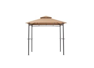 4001827487605 - Grillpavillon BBQ 152x244m inkl Flammschutzdach sand