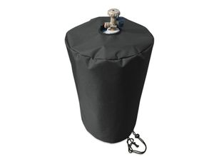 4001827640161 - Black Premium Gasflaschenhülle 11kg Ø 32x47cm   gas bottle cover   atmungsaktiv   breathable