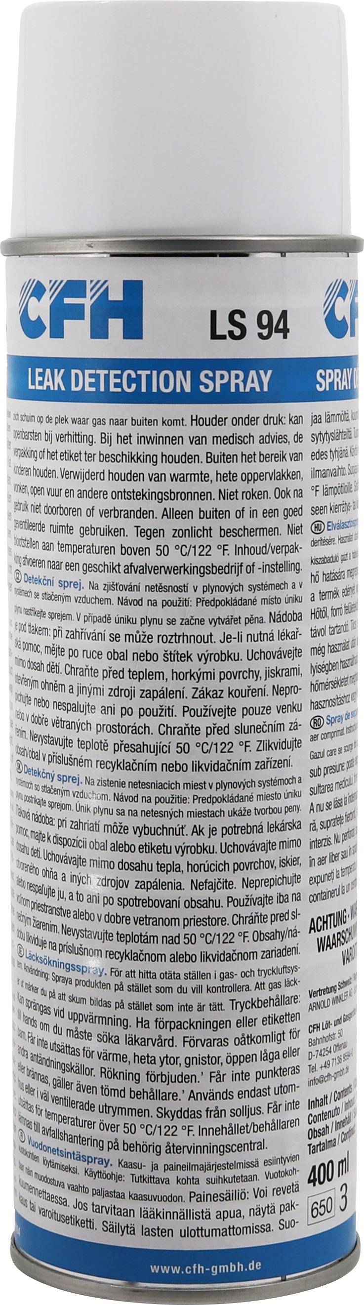 4001845520940 - 52094 - Lecksuchspray Control Plus LS94 400 ml