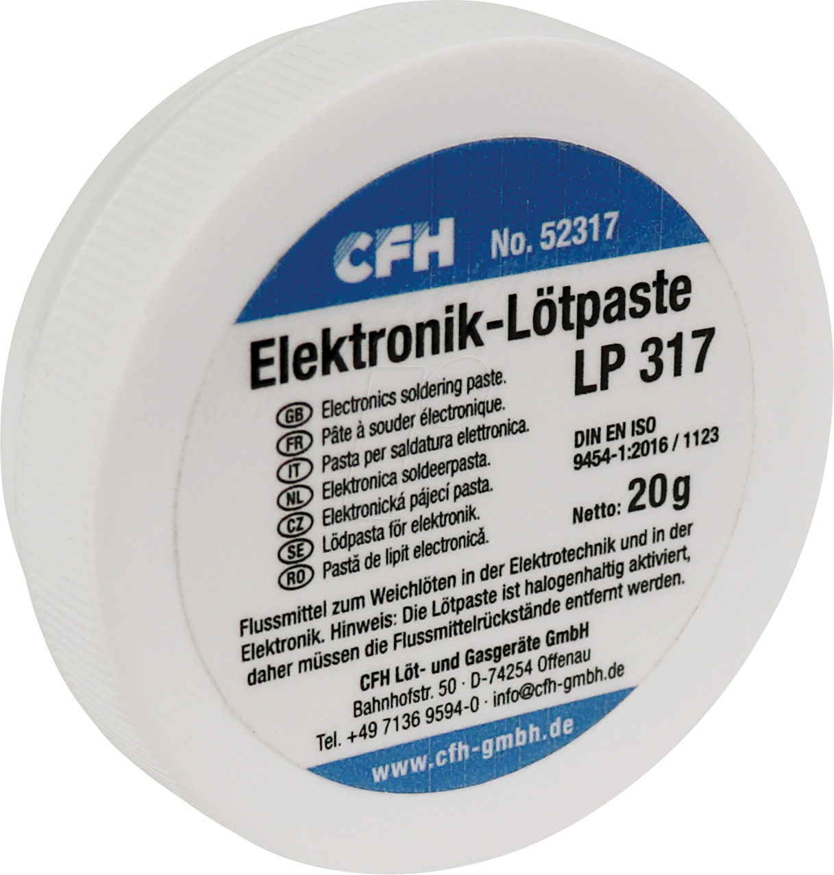 4001845523170 - 52317 - Elektronik - Lötpaste LP 317