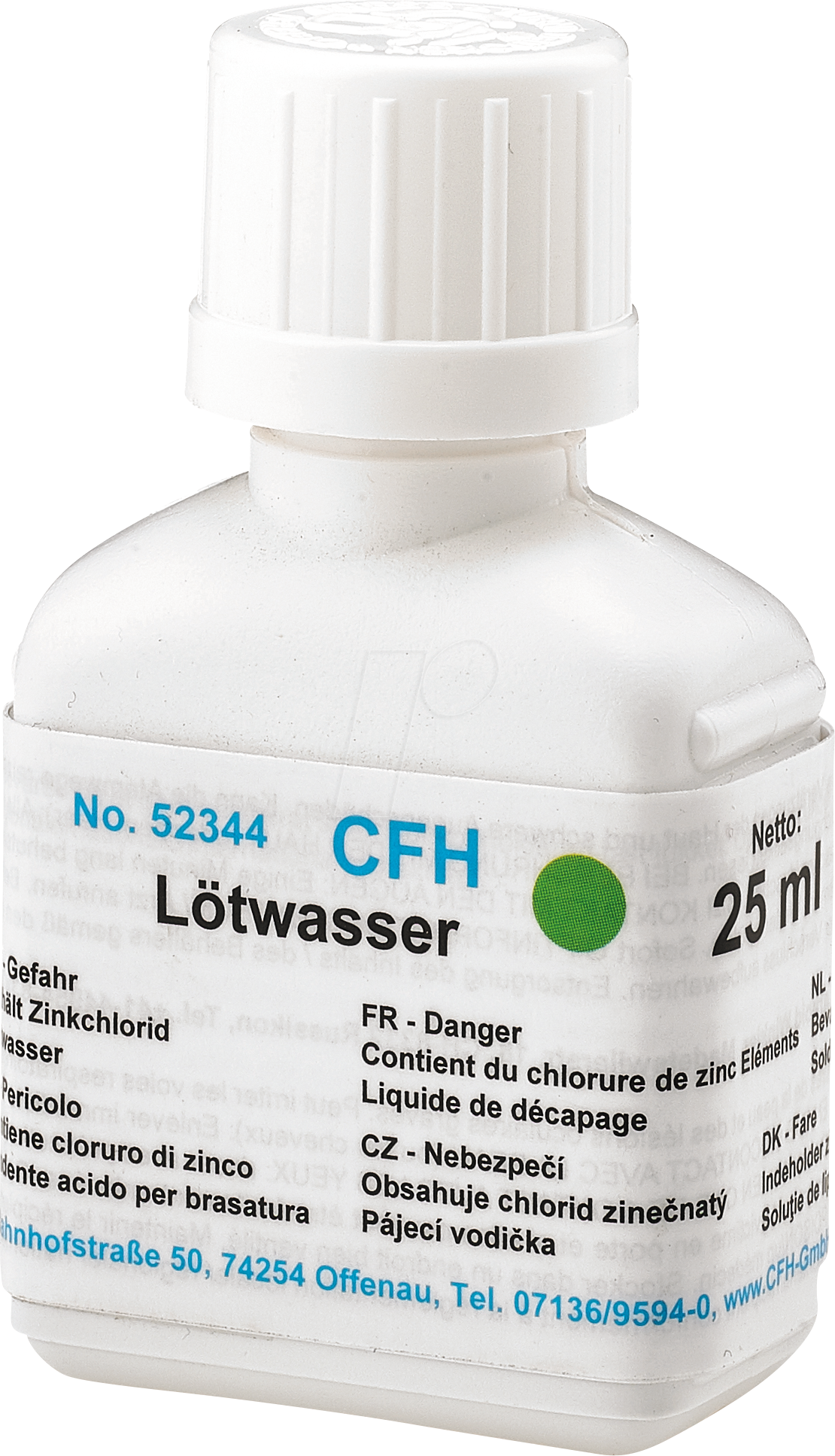 4001845523446 - 52344 - Lötwasser FM 344 25 ml