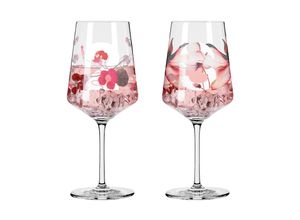 4001852071831 - Ritzenhoff Aperitifgläser Blumen und Zahlen Sommersonett 544 ml 2er Set