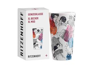 4001852074634 - Ritzenhoff Kaffeebecher XL Genussklasse 525 ml