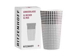 4001852074641 - RITZENHOFF XL-Becher Genussklasse - C Kordes in Weiß - 525 ml