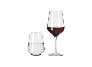 4001852075112 - Rotwein- und Wassergläser Lichtweiss Aurelie 12er Set