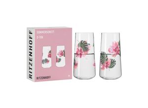 4001852076409 - RITZENHOFF 2er-Set Gläser in Rosa - 614 ml