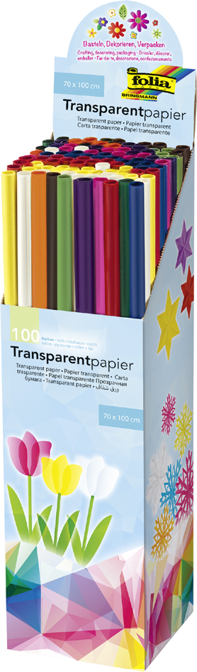 4001868008814 - Transparentpapier (B)700 x (L)10 m 42 g qm Display