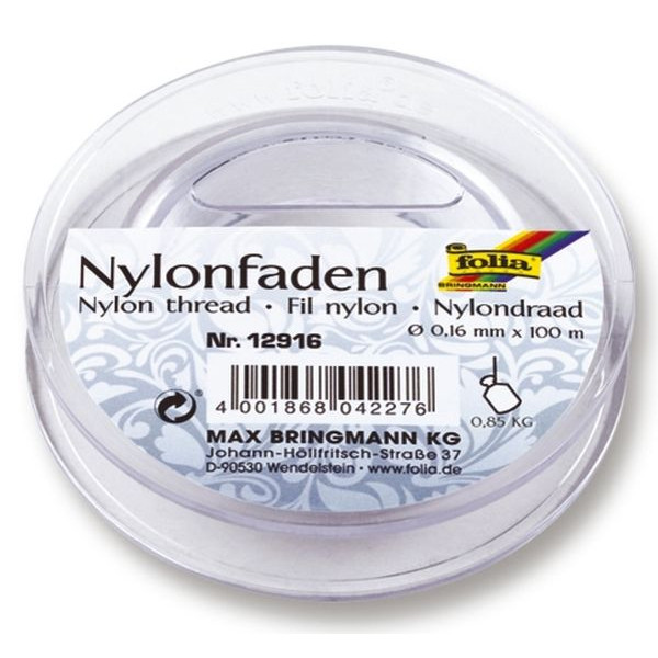 4001868042276 - 12916 016mm Nylonfaden auf Spule 100m 100 Meter 4001868042276 - 12916 016mm Nylonfaden auf Spule 100m 100 Meter