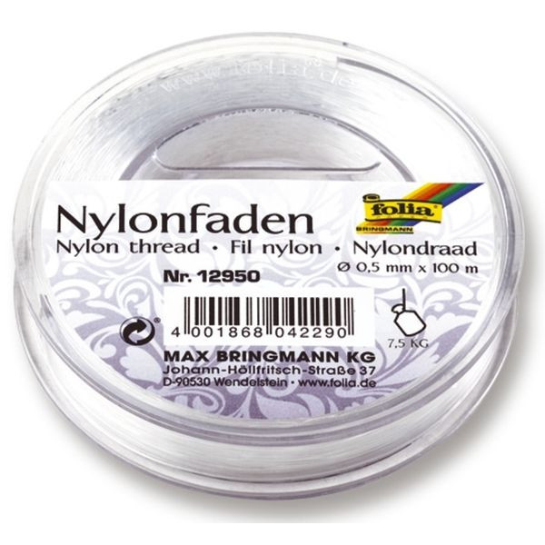 4001868042290 - 12950  05mm Nylonfaden auf Spule 100m 100 Meter