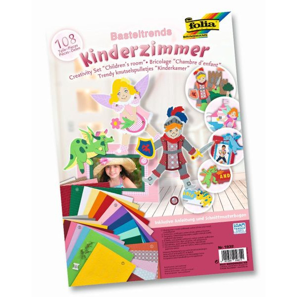 4001868056310 - 1932 Basteltrends Bastelset Kinderzimmer 108tlg