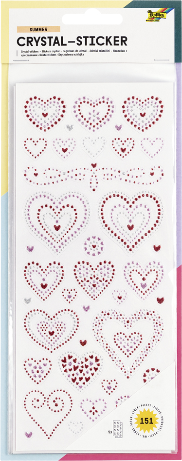 4001868059632 - Crystal-Sticker SOMMER 5-teilig in bunt 4001868059632 - Crystal-Sticker SOMMER 5-teilig in bunt