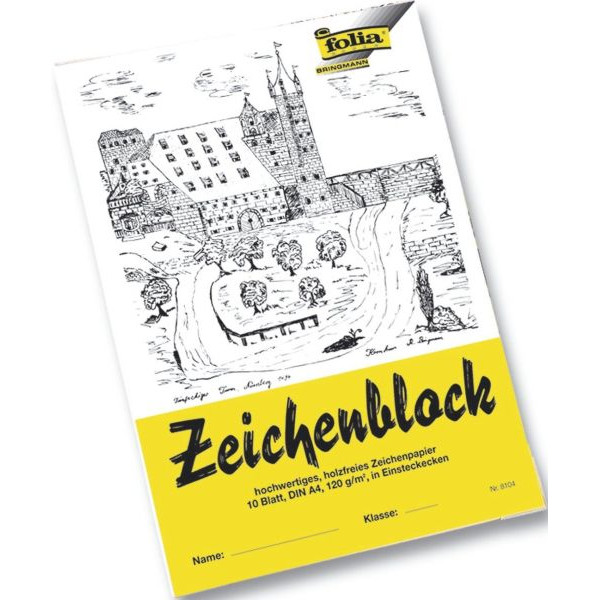 4001868081039 - Zeichenblöcke Zeichenblock A3 10 Blatt DIN A3 10 Blatt