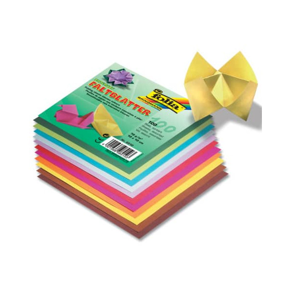4001868089158 - Origami-Faltblätter 15x15cm 70g farbig sortiert 8915 4001868089158 folia 8915 100 Blatt 4001868089158 - Origami-Faltblätter 15x15cm 70g farbig sortiert 8915 4001868089158 folia 8915 100 Blatt