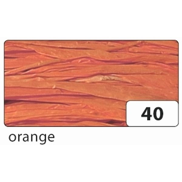 4001868090406 - 9040 50g  Naturbast Bast Raffia matt orange