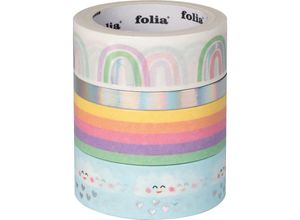 4001868130188 - Deko-Tapes Regenbogen 5–15 mm 20 m