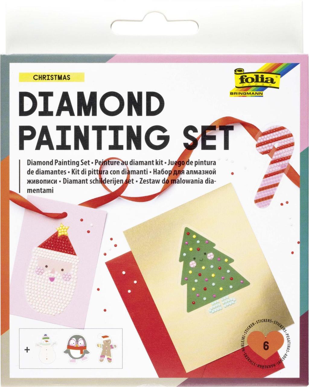 4001868132861 - Diamond Painting Christmas mehrfarbig 4001868132861 folia