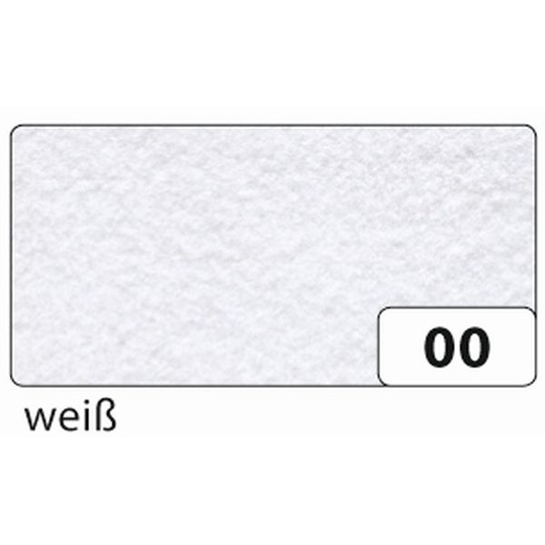 4001868524000 - Bastelfilz 20x30cm 150g weiß 520400 10 Bogen