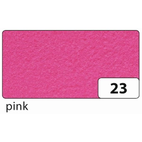 4001868524239 - Bastelfilz 20x30cm 150g pink 520423 10 Bogen