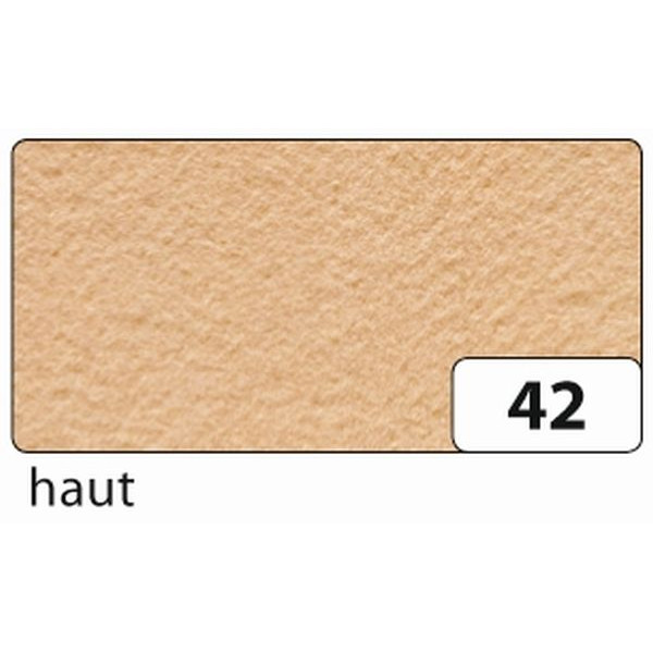 4001868524420 - Bastelfilz 20x30cm 150g hautfarben 520442 10 Bogen