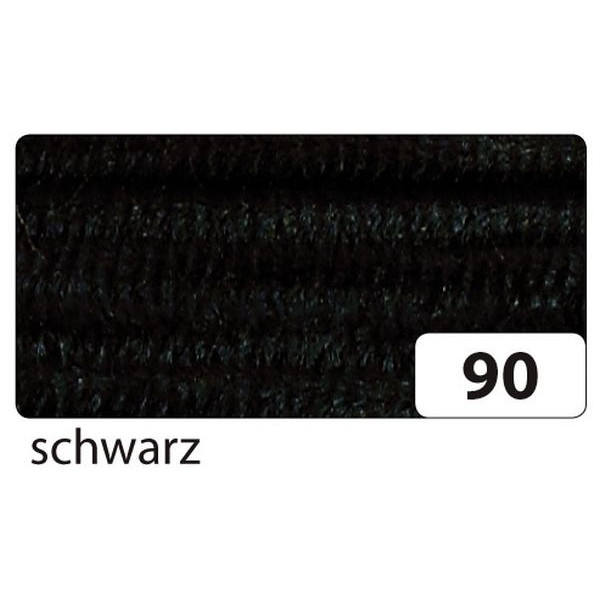 4001868780901 - 77890 50cm Chenilledraht 8mm schwarz 4001868780901 folia 77890 10 Stück