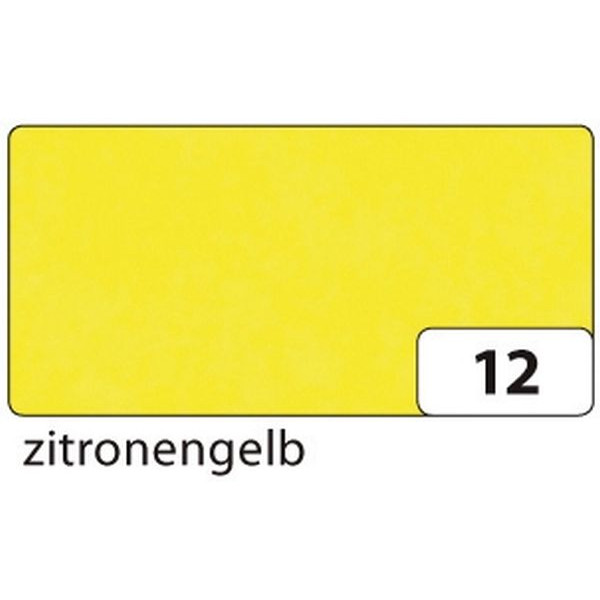 4001868825121 - Drachenpapier 70x100cm gefalzt auf 35x50cm 42g zitronengelb 82512 25 Bogen