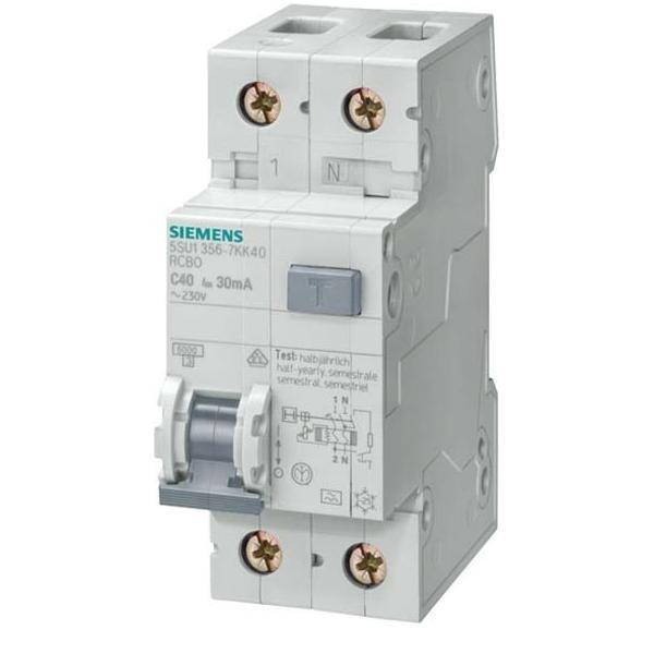 4001869306827 - Siemens FI-LS Schalter 5SU13567KK16 C 2x16A-003A 6kA