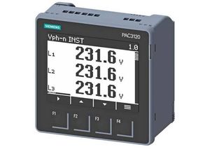 4001869570006 - 7KM3120-1BA01-1EA0 SENTRON Power Monitoring PAC3120 Fronteinbau 690 400 V 5 A 24-60 V DC Mo