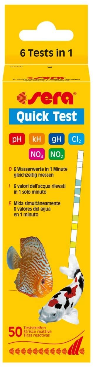 4001942049603 - Quick Test für 5 Wasserwerte 50 Teststreifen