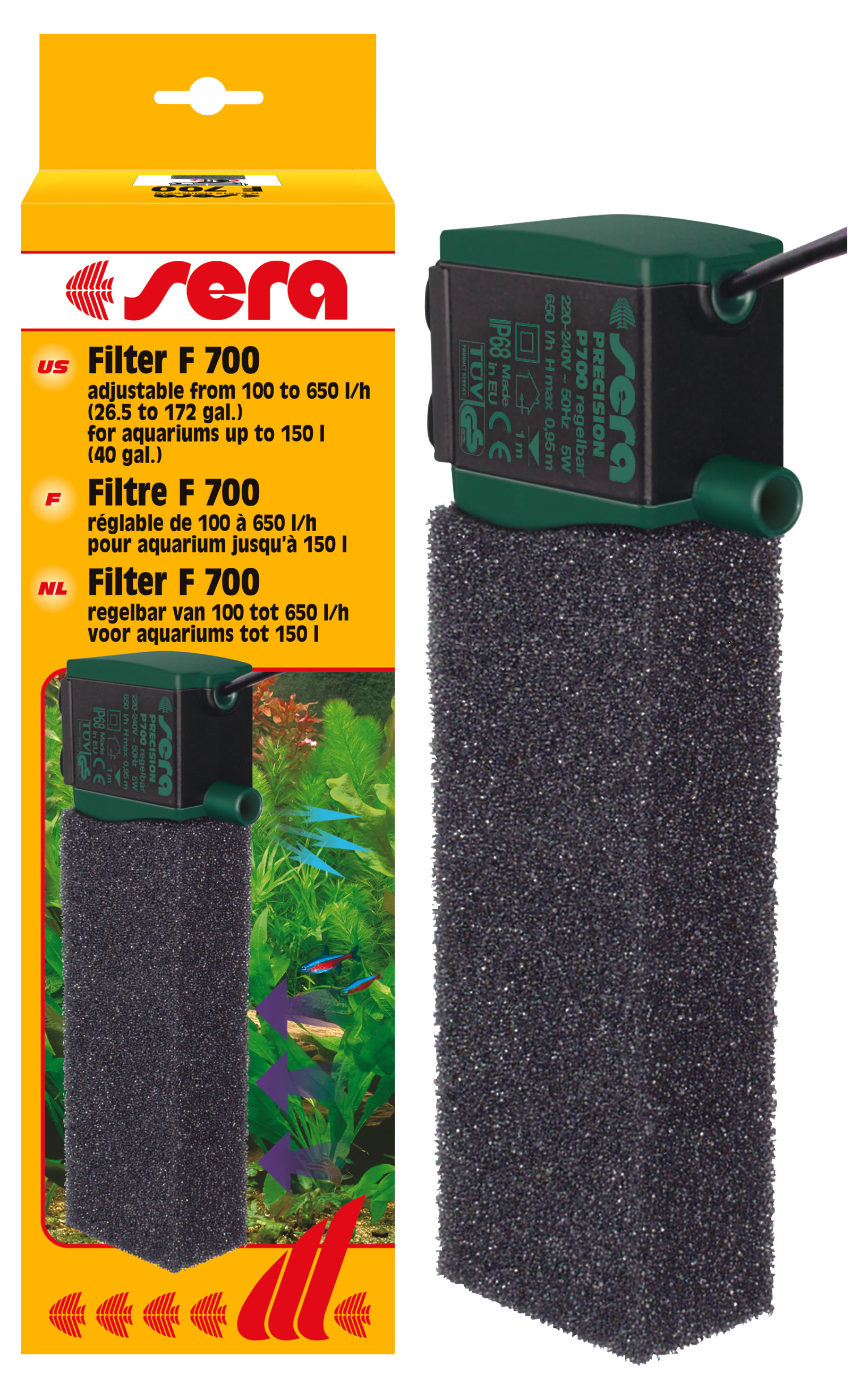 4001942068253 - sera Aquarium Innenfilter F  700