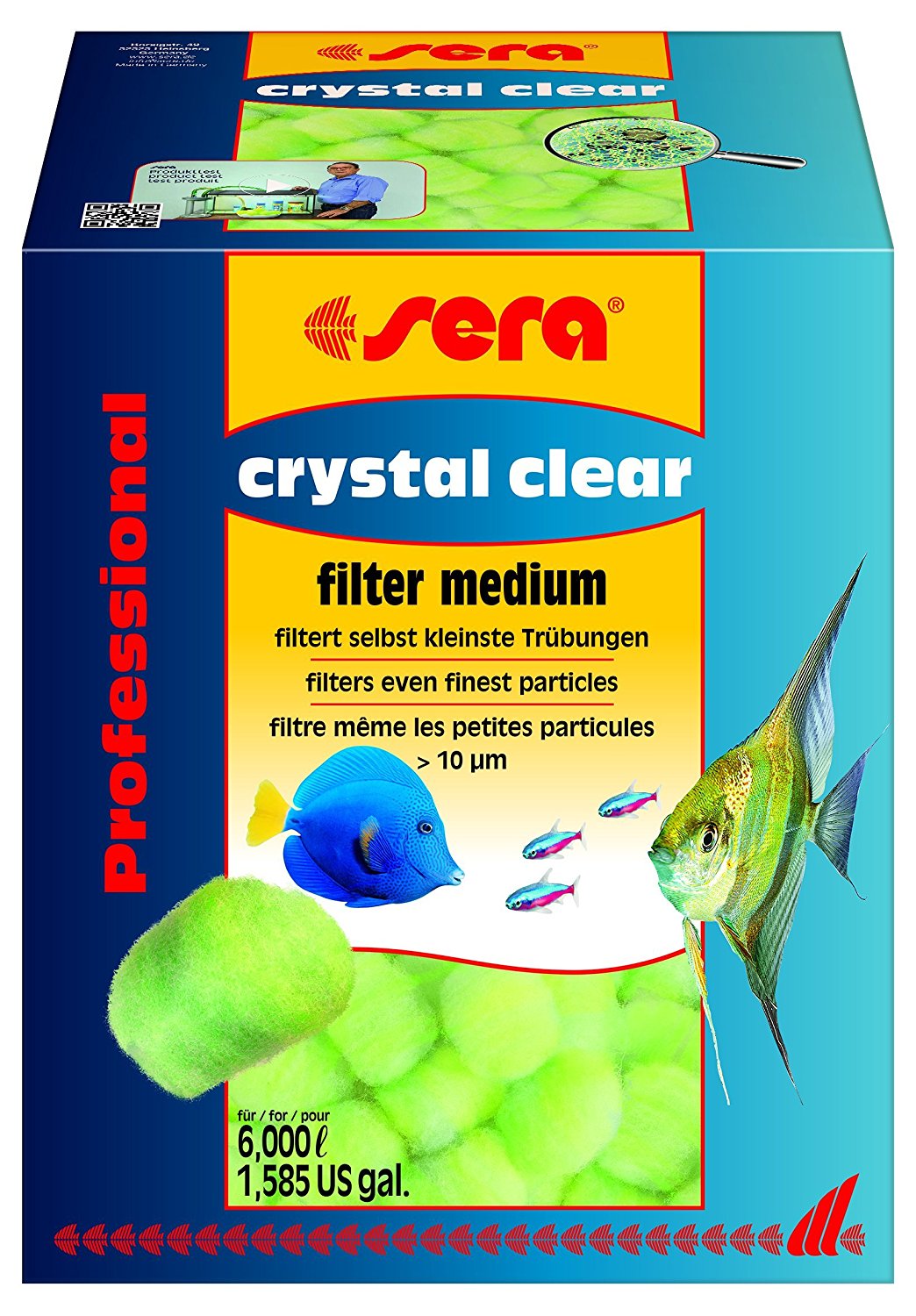 4001942445184 - sera crystal clear Professional 350 g