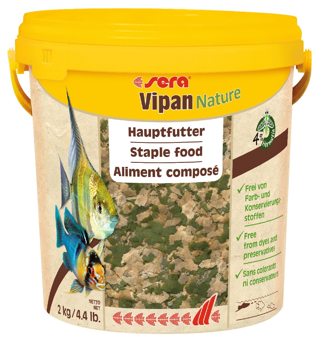 4001942453783 - Vipan Nature Großflocke 10 L   2 kg