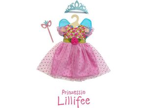 4001949014406 - Puppenkleid \Prinzessin Lillifee\ mit Glitzerkrone und Augenmaske 3-teilig