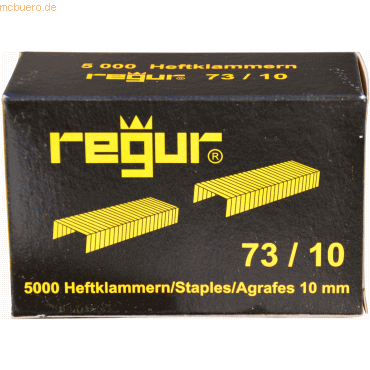 4001973073103 - Heftklammern Regur 73 10 5000 Stück