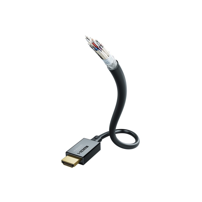 4001985523092 - Inakustik 00324630 HDMI-Kabel 3 m HDMI Typ A (Standard) Schwarz 4001985523092