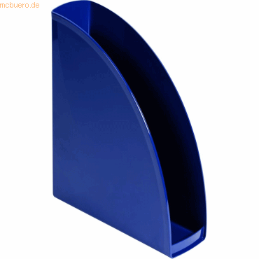 4002030017504 - Stehsammler wave DIN A4 aus Kunststoff blau