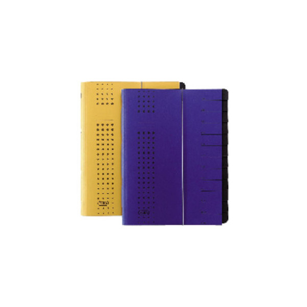 4002030047983 - Ordnungsmappe Chic A4 12tlg dklblau 315x250x15mm 4002030047983 400001992 5 Stück