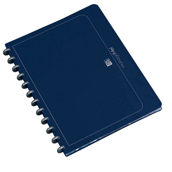 4002030048348 - Ringbuch manageME! 100205608 A4 12 Ringe 21mm Ring-Ø PP blau 4002030048348 Oxford