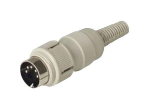 4002044032104 - - Hirschmann 930 963-517-1 DIN-Rundsteckverbinder Stecker gerade Polzahl (num) 4 1 St