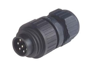 4002044182106 - 934 126-100-1 Rundstecker Stecker gerade Gesamtpolzahl 6 + pe Serie (Rundsteckverbinder - Hirschmann