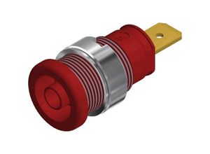 4002044198152 - ROT - sks Hirschmann seb 2620 F63 Sicherheits-Laborbuchse Buchse Einbau vertikal Stift-Ø 4 mm 1 St