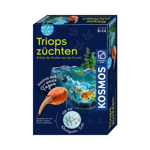 4002051637231 - Experimentierkasten Fun Science Triops züchten mehrfarbig 4002051637231 KOSMOS